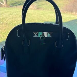 Aldo black faux leather bag
